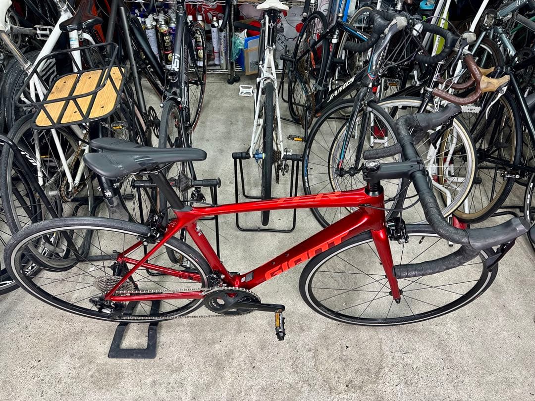 GIANT TCR ADVANCED 2 KOM基本分解発送送料無料！