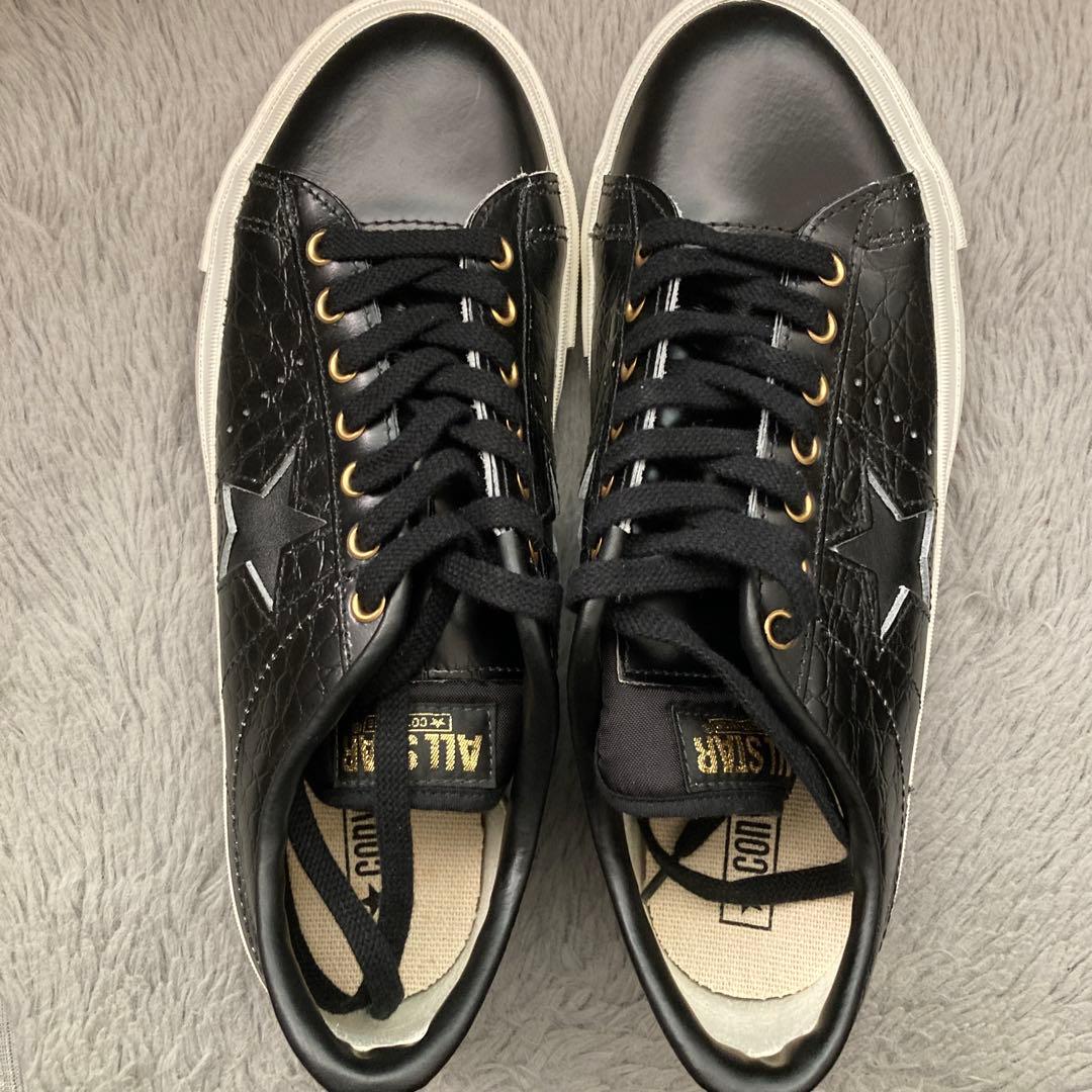 コンバース ワンスター OX ブラック 26cm