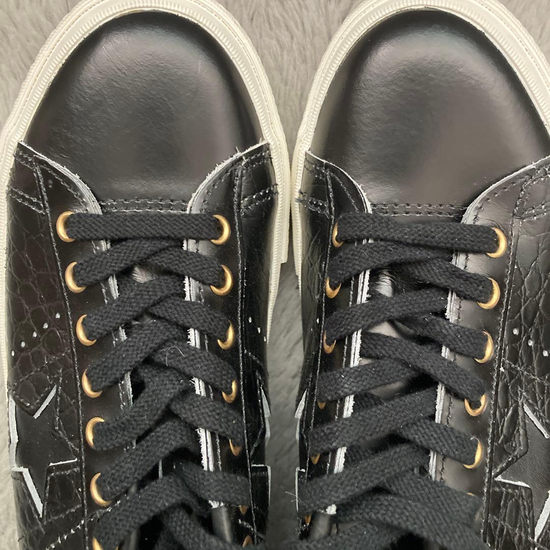 コンバース ワンスター OX ブラック 26cm