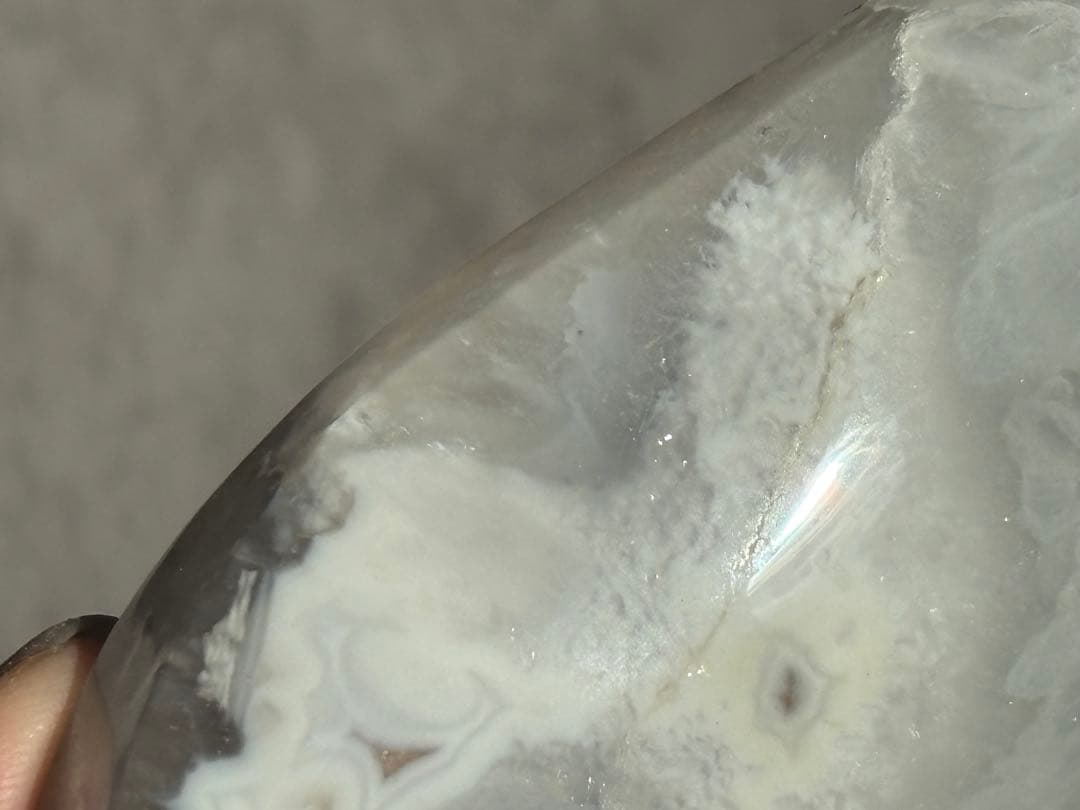 《ピンクドゥルージー ＊アゲートジオード×トーチ》