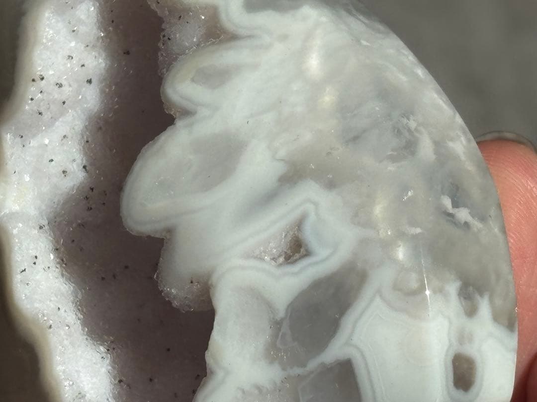 《ピンクドゥルージー ＊アゲートジオード×トーチ》