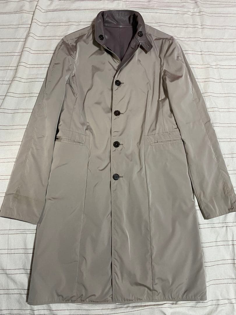 JIL SANDERジルサンダー◇イタリア製◇レディースリバーシブルレザーコート