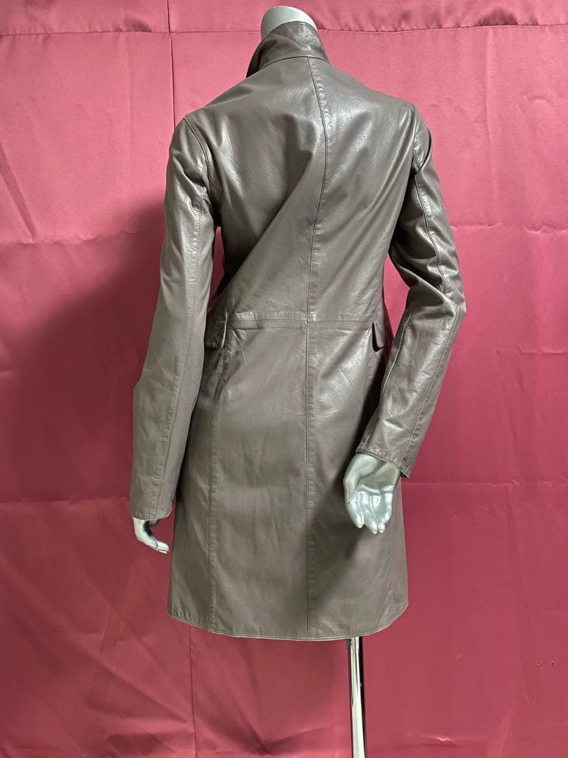 JIL SANDERジルサンダー◇イタリア製◇レディースリバーシブルレザーコート