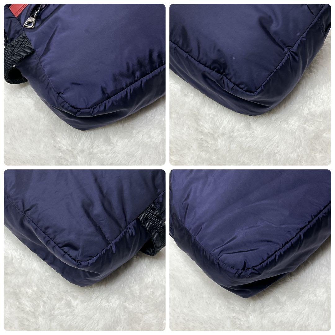 PRADA SPORTS プラダスポーツ ナイロンポーチ パープル ゴルフ小物