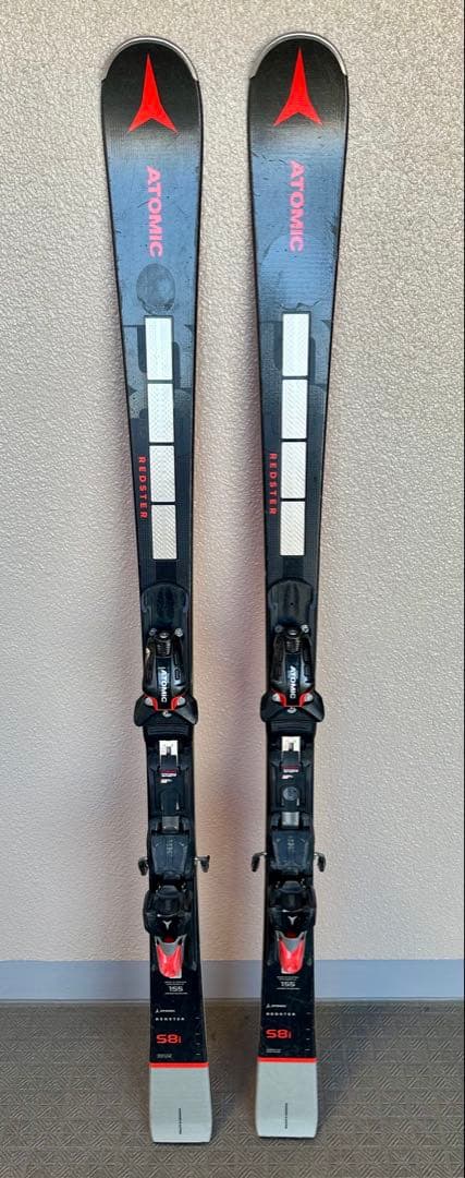 ATOMIC REDSTER S8i 155cm スキー板とビンディング付き