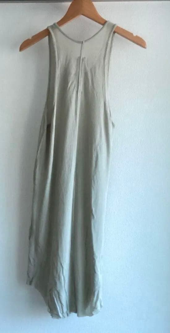 トップス Rick Owens basic tank L PEARL