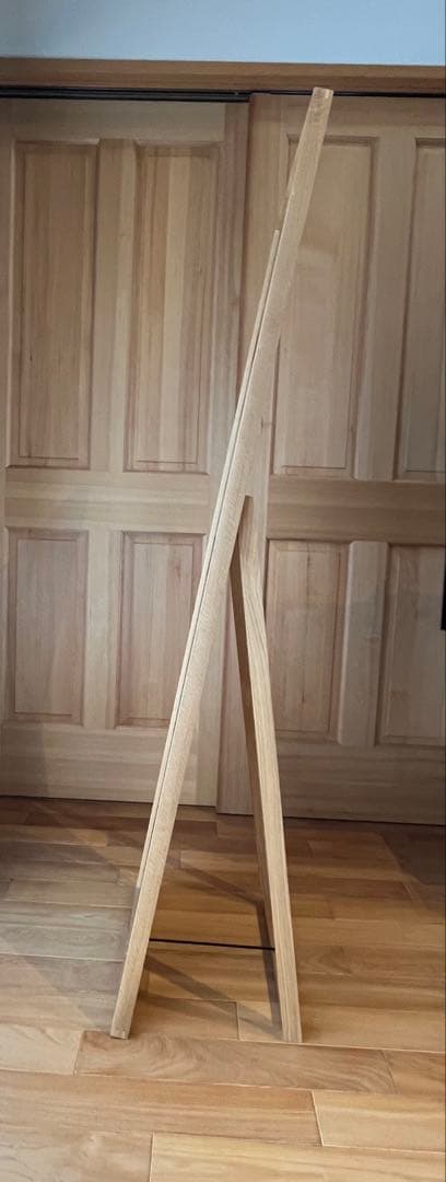 無印良品　オーク材ミラー(姿見)・大