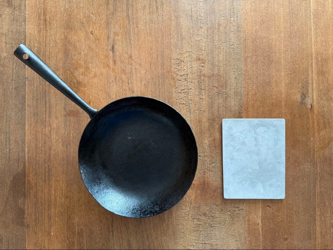 成田理俊 フライパン(直径約18.5cm)ステンレスプレート付き