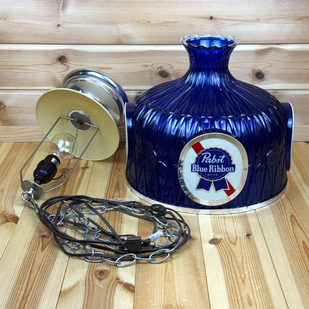 Pabst Blue Ribbon 吊り下げ ライト パブスト ビンテージ
