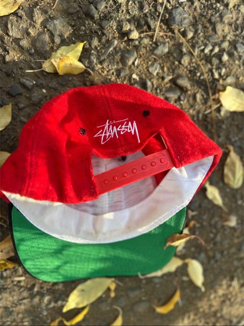 応援グッズ Old stussy caps 80s logo s full wool