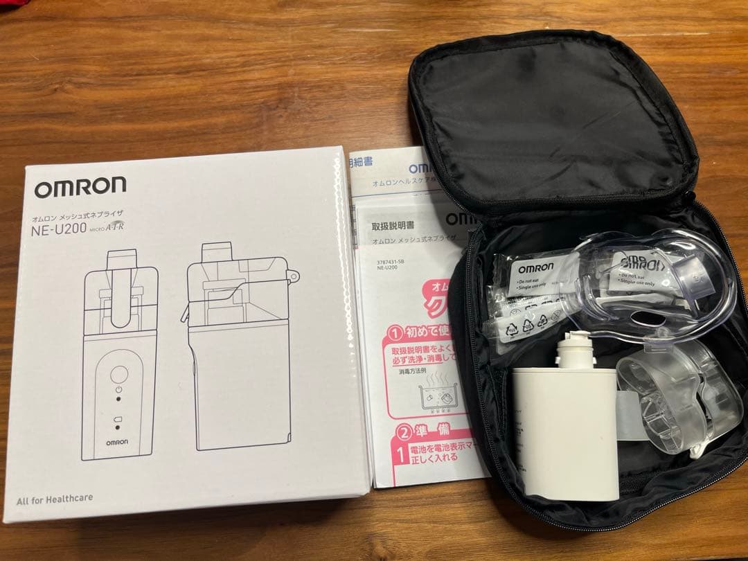 omron  オムロン　NE-U200 メッシュ式ネブライザ