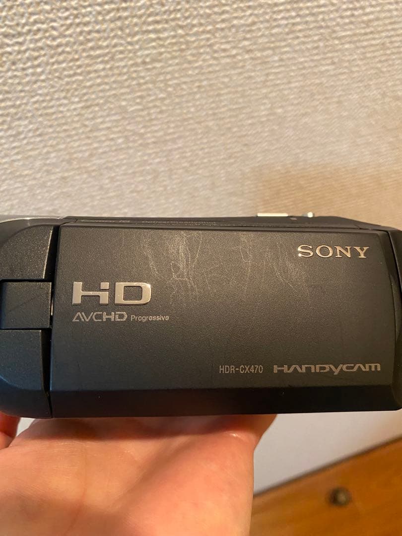【美品】SONY ソニー ビデオカメラHDR-CX470 ブラック