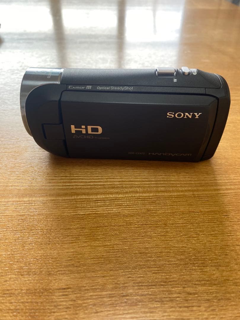 【美品】SONY ソニー ビデオカメラHDR-CX470 ブラック