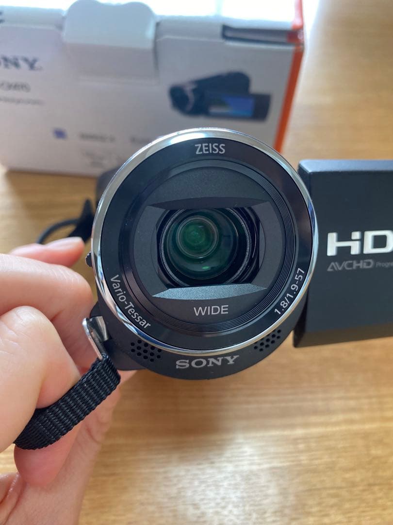 【美品】SONY ソニー ビデオカメラHDR-CX470 ブラック