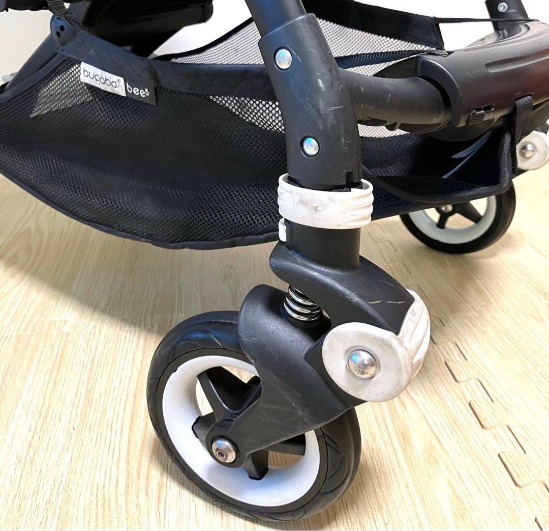 送料無料 未使用レインカバー付き bugaboo バガブー bee5 ベビーカー