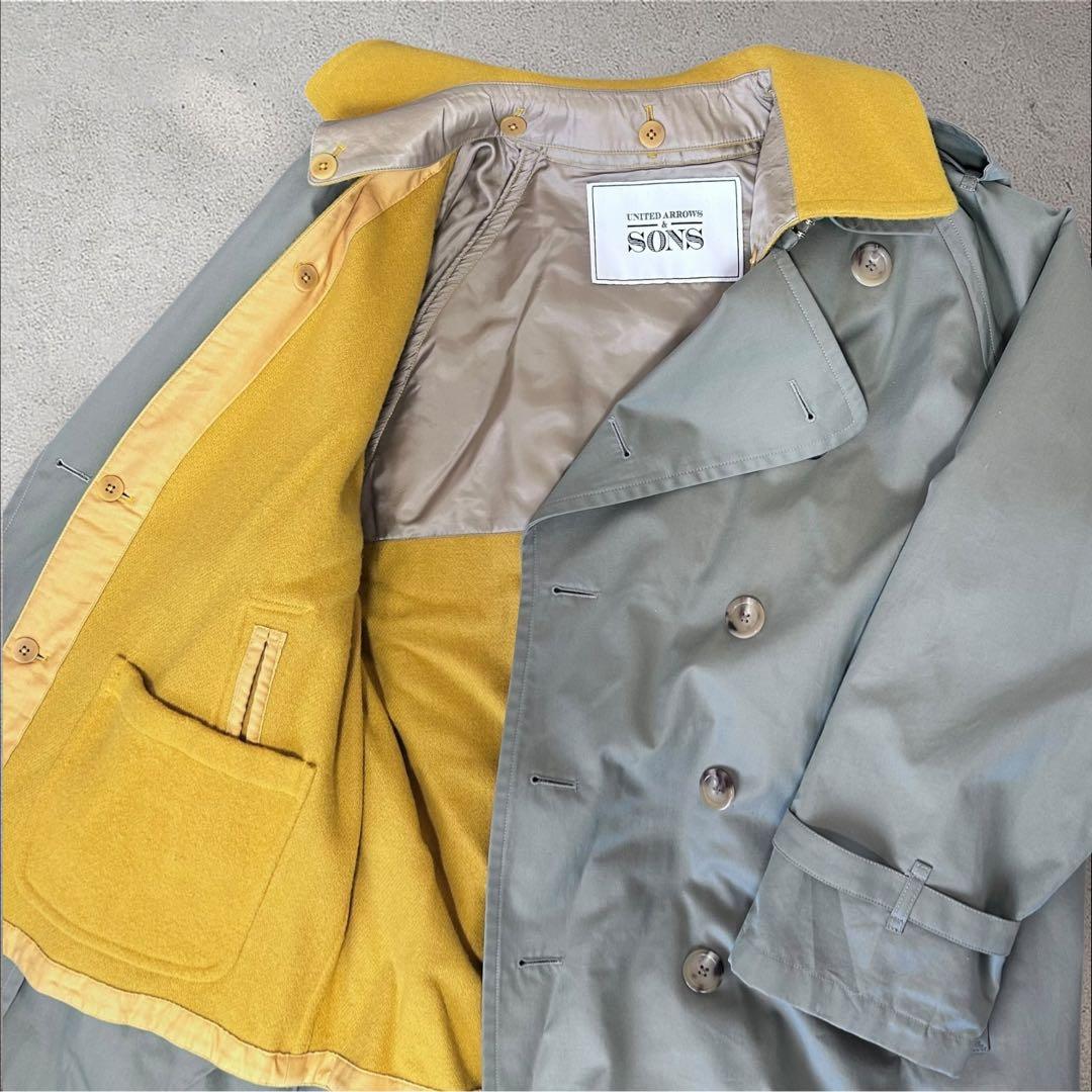 希少　ユナイテッドアローズ SONS トレンチコート　M