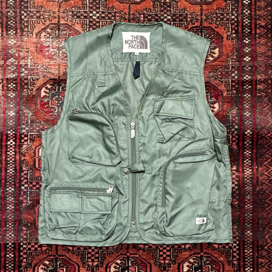 90S 茶タグ THE NORTH FACE フィッシングベスト ジャケット M