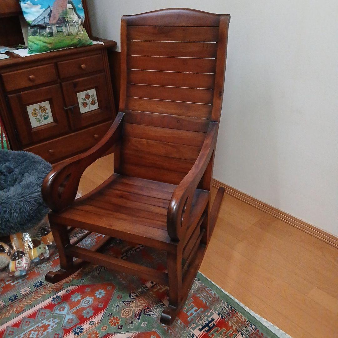 ロッキングチェア美品
