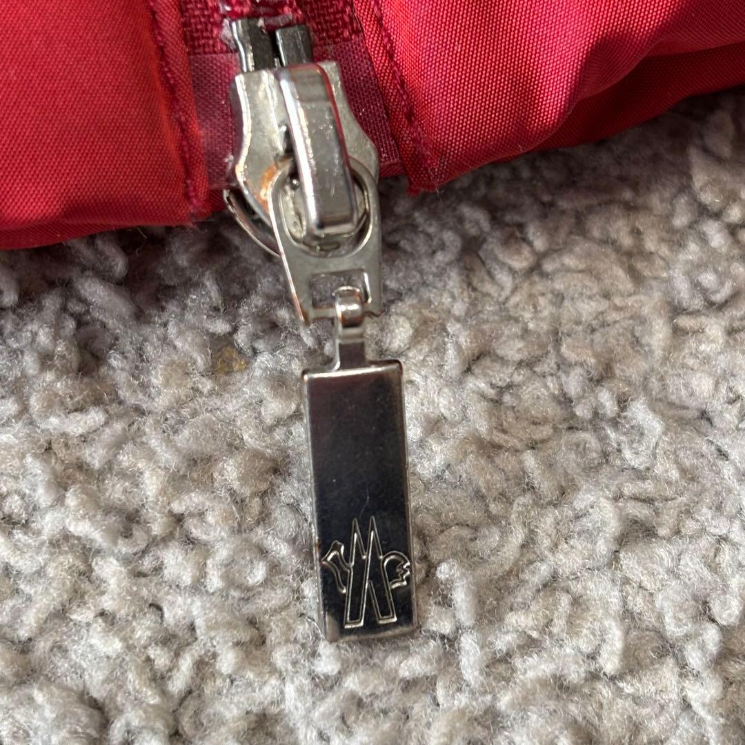 【正規品】MONCLER モンクレール ダウンジャケット レッド　サイズ1