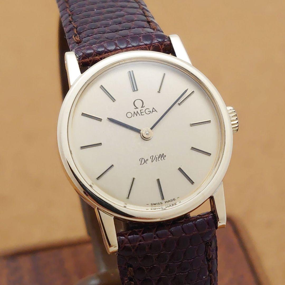 【オーバーホール済み】オメガ デビル ラウンド レディース 美品 1979年製