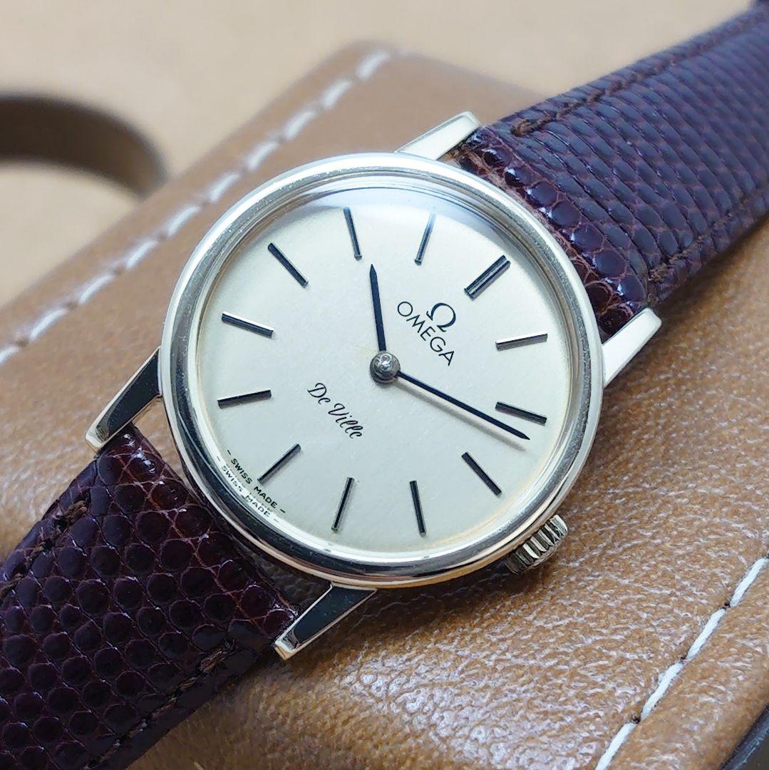 【オーバーホール済み】オメガ デビル ラウンド レディース 美品 1979年製