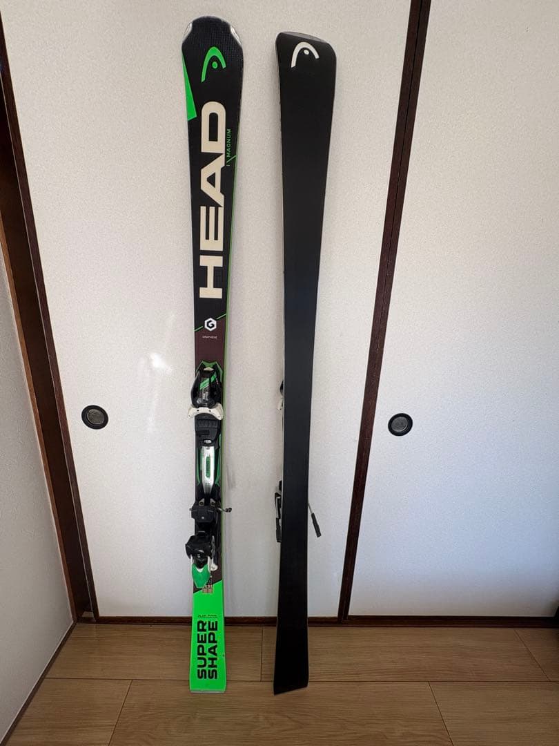 HEAD SUPER SHAPE 170cm ビンディング付き