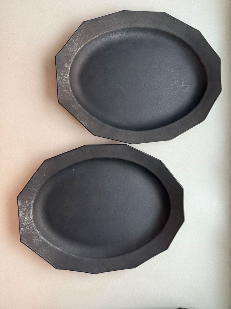 スナオホーム　10角リムプレート2枚セット