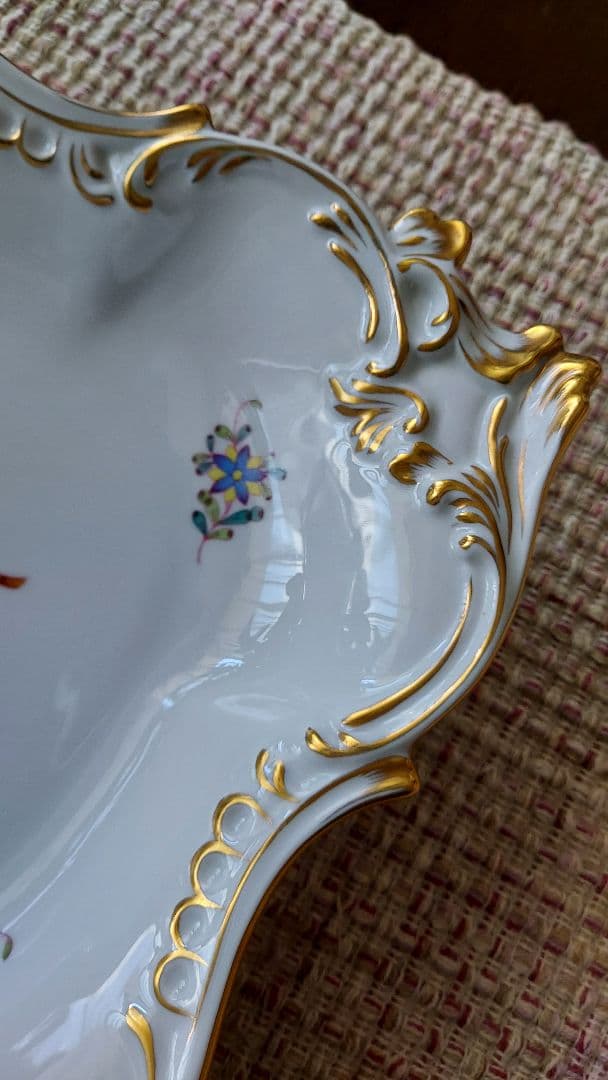 ヴィンテージ　ヘレンド　アポニー【インドの花】