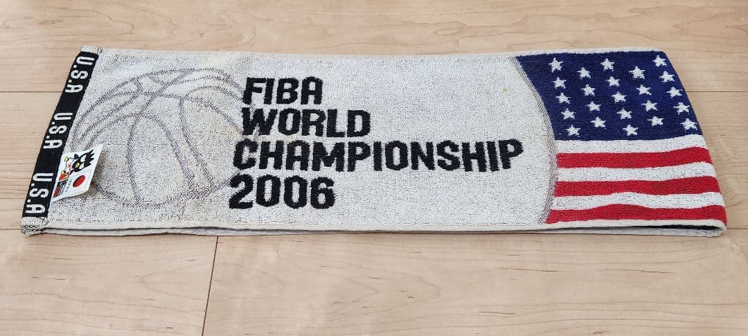 2006年 FIBA バスケットボール世界選手権 公式ボール アメリカ代表タオル