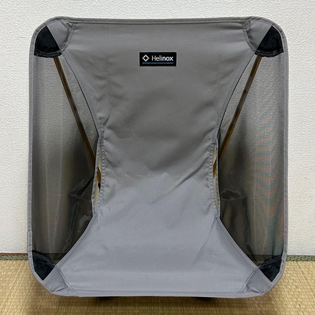 ☆Helinox☆ヘリノックス☆グランドチェア☆グレー☆中古☆美品☆