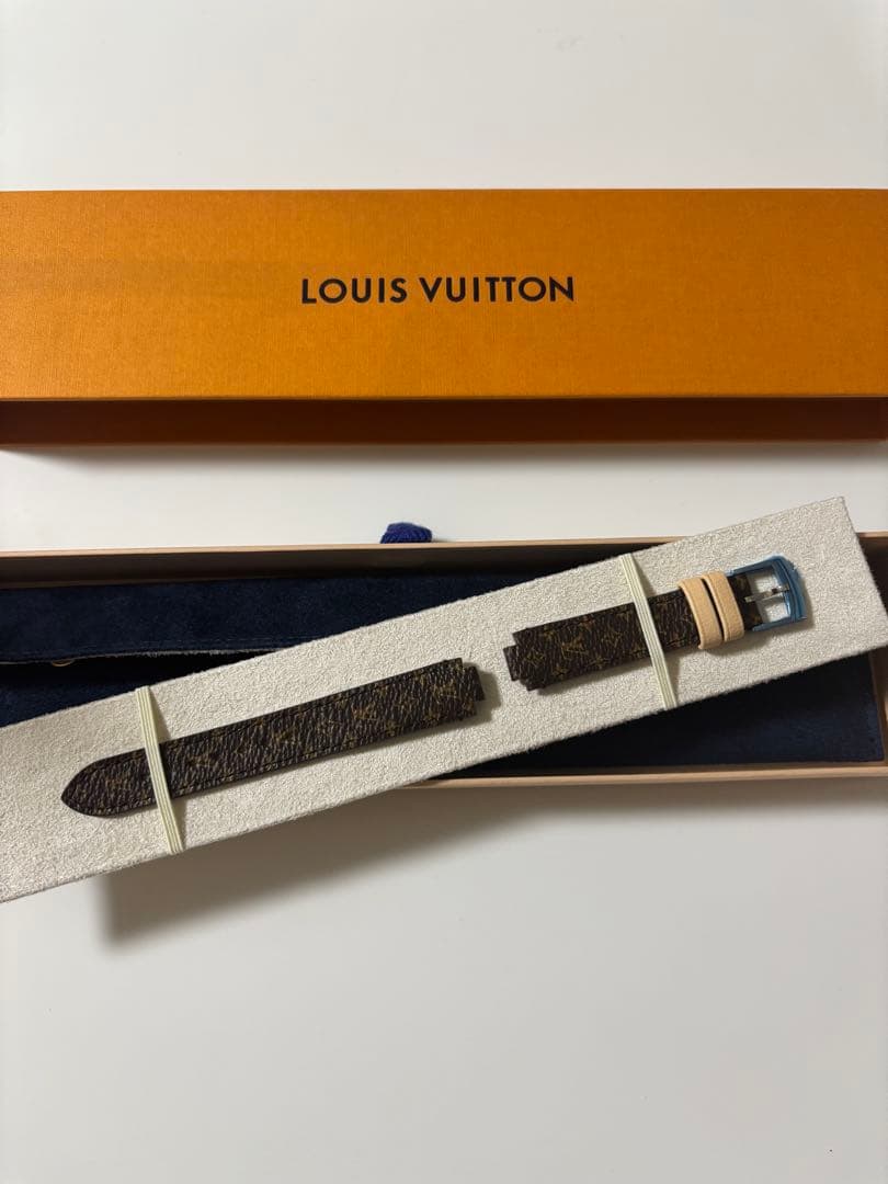 LOUIS VUITTON タンブール ベルト ナノモノグラム