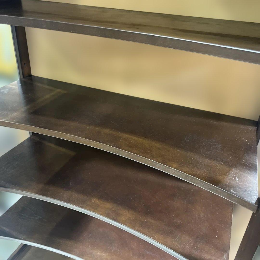 【飛騨産業】キュリオケース◆照明付◇ちょい訳有◆廃盤品◇キツツキ