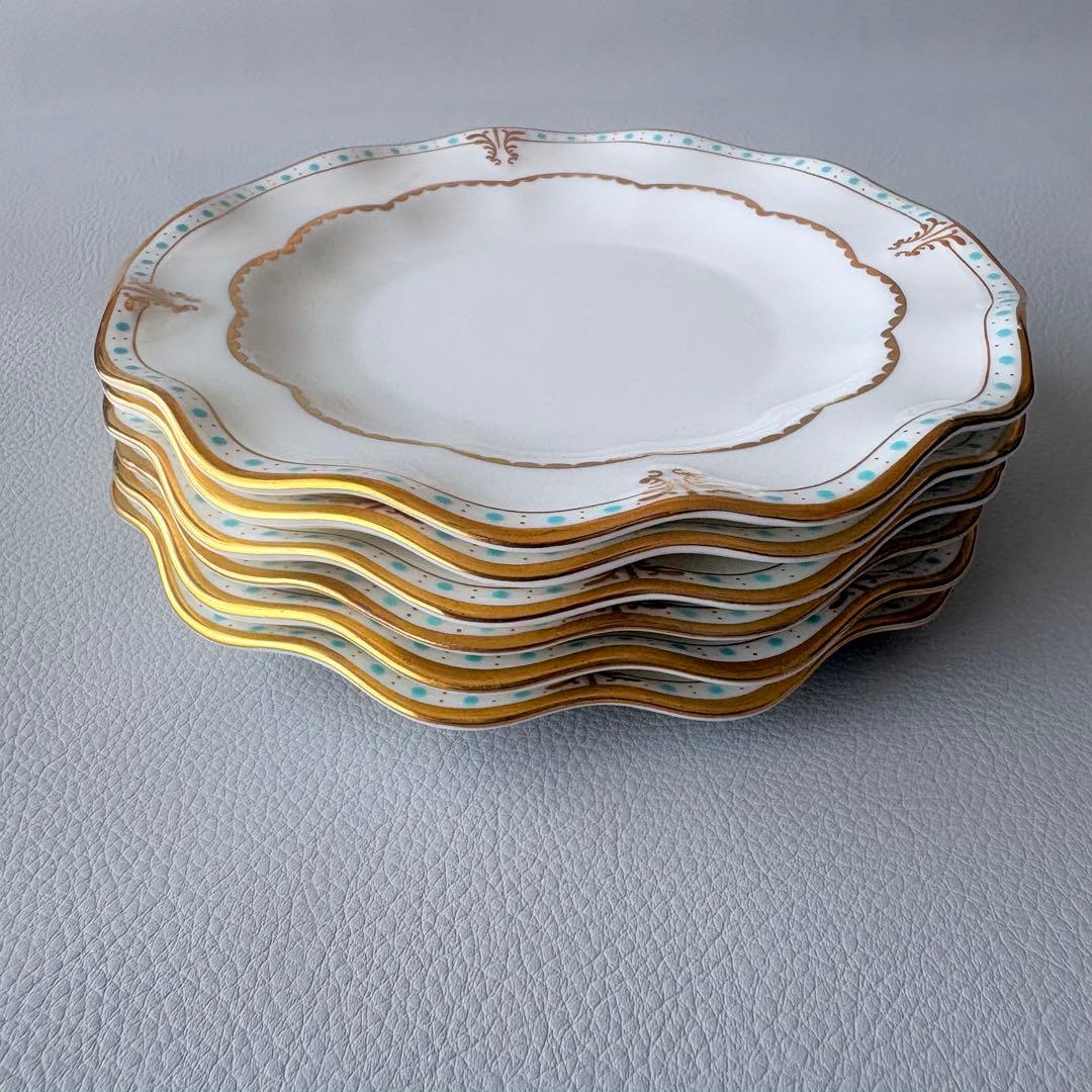 ロイヤルクラウンダービー　ロンバディ　プレート　6枚セット