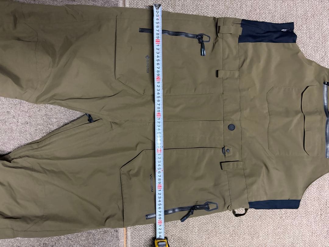 な*パ様 美品VOLCOM スノーボード ビブパンツ ゴアテックス