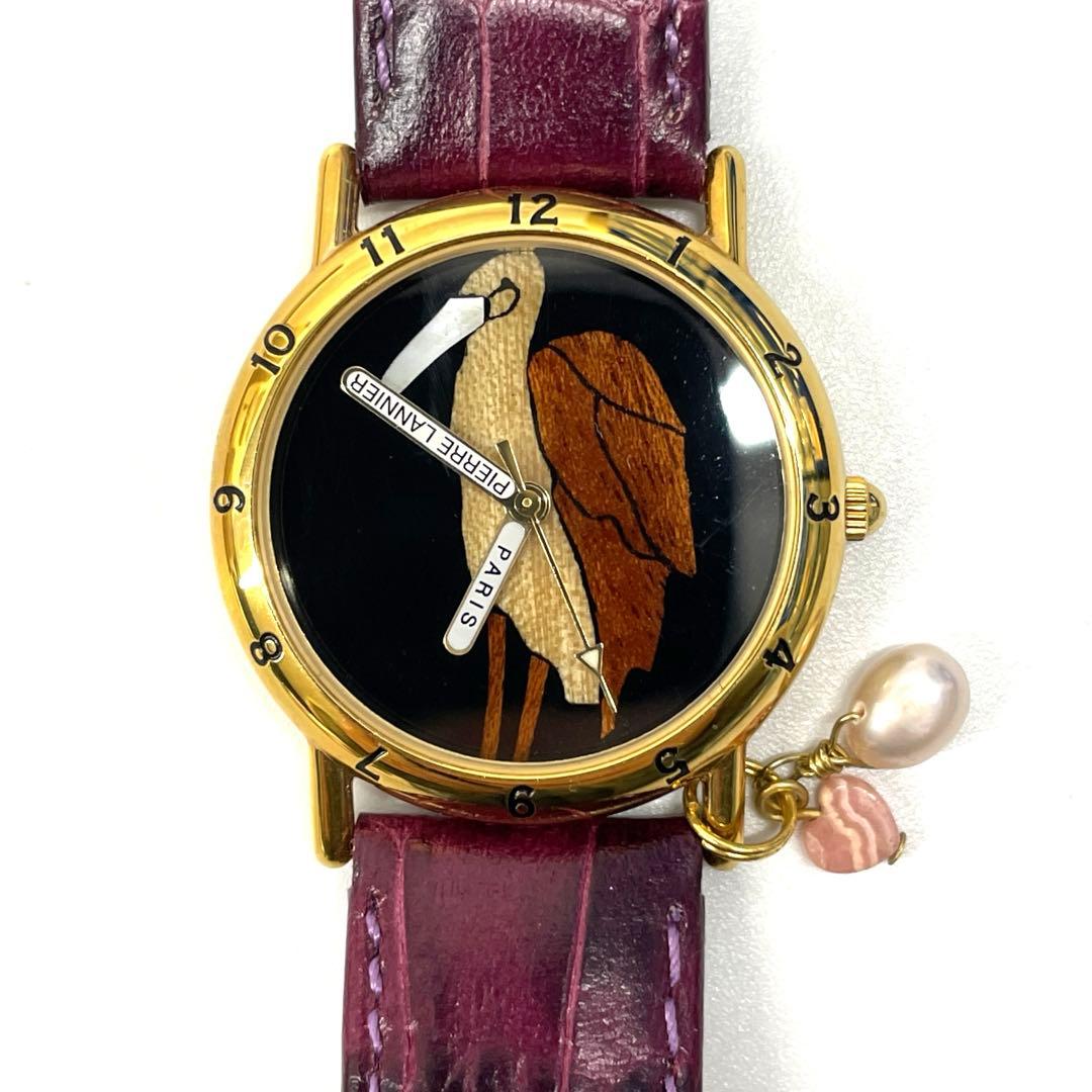 Pierre Lannierコウノトリ　腕時計③3137