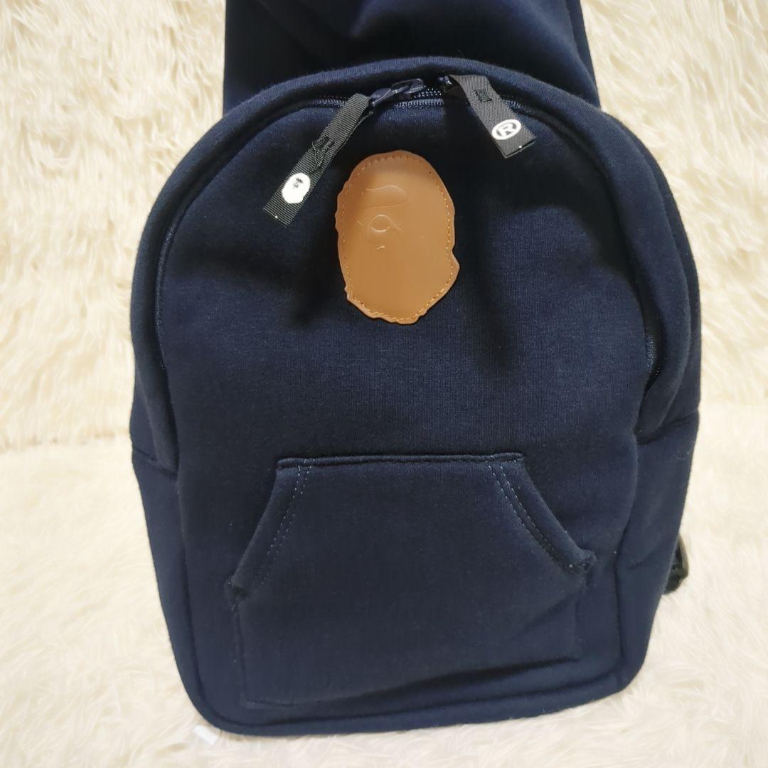 【美品】希少　BAPE × WGM シャーク パーカー風 バックパック　リュック