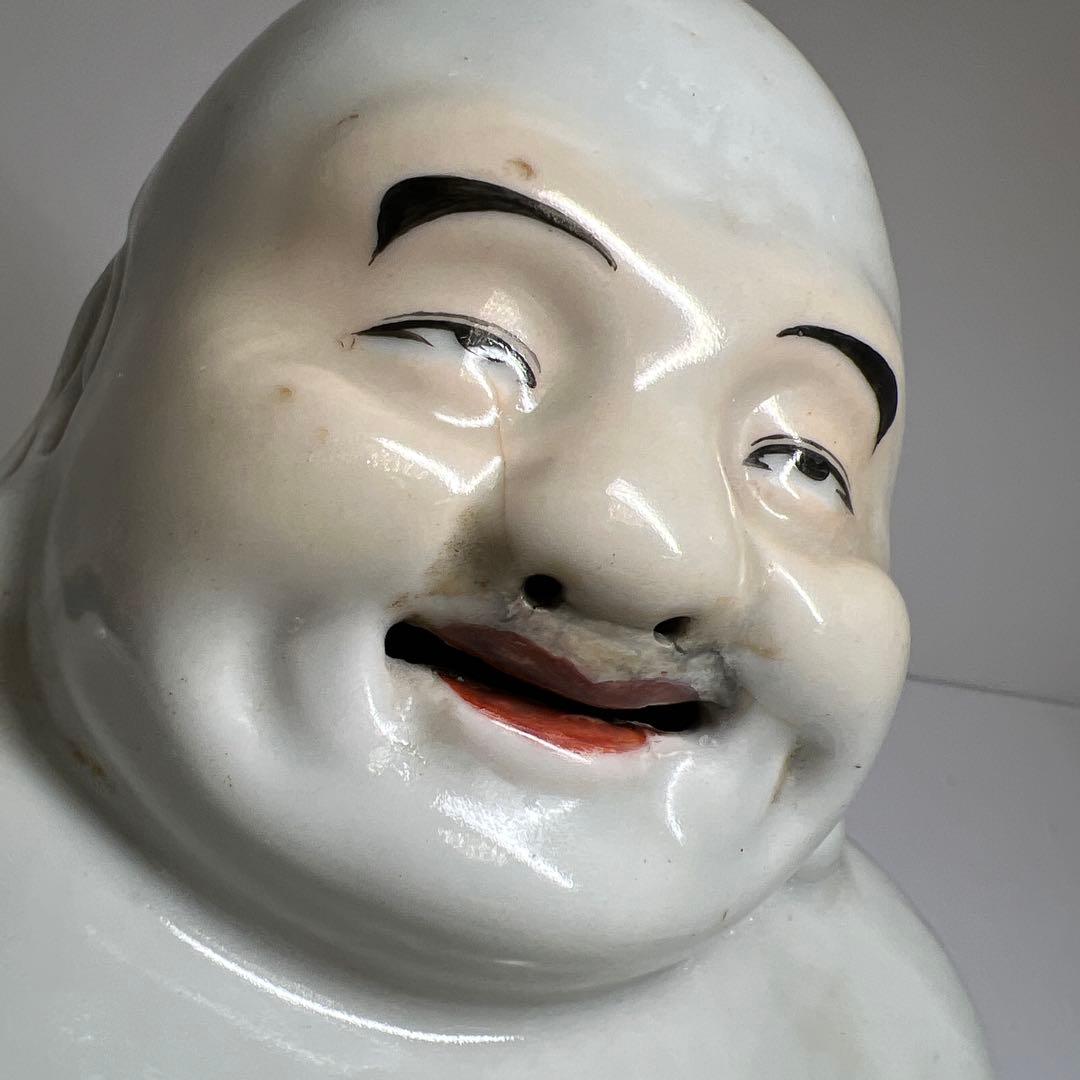 中国清時代　粉彩布袋　西江印　高さ約26㎝　東Y7-1224☆2Fトヒチサ