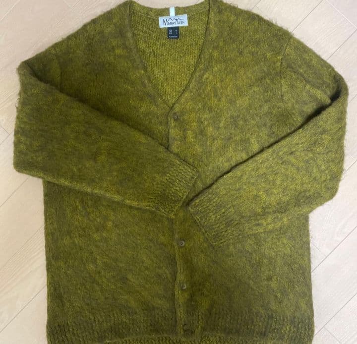 マナスタッシュ 　モヘアカーディガン