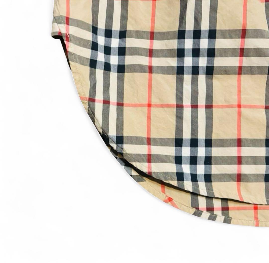 【極美品】バーバリー ノバチェックシャツ レディースM相当 希少 現行タグ