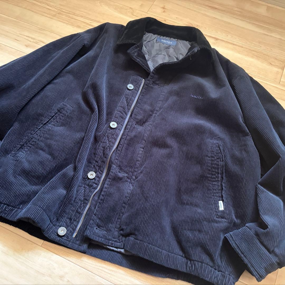 NAUTICA 中綿 コーデュロイブルゾン ショート丈