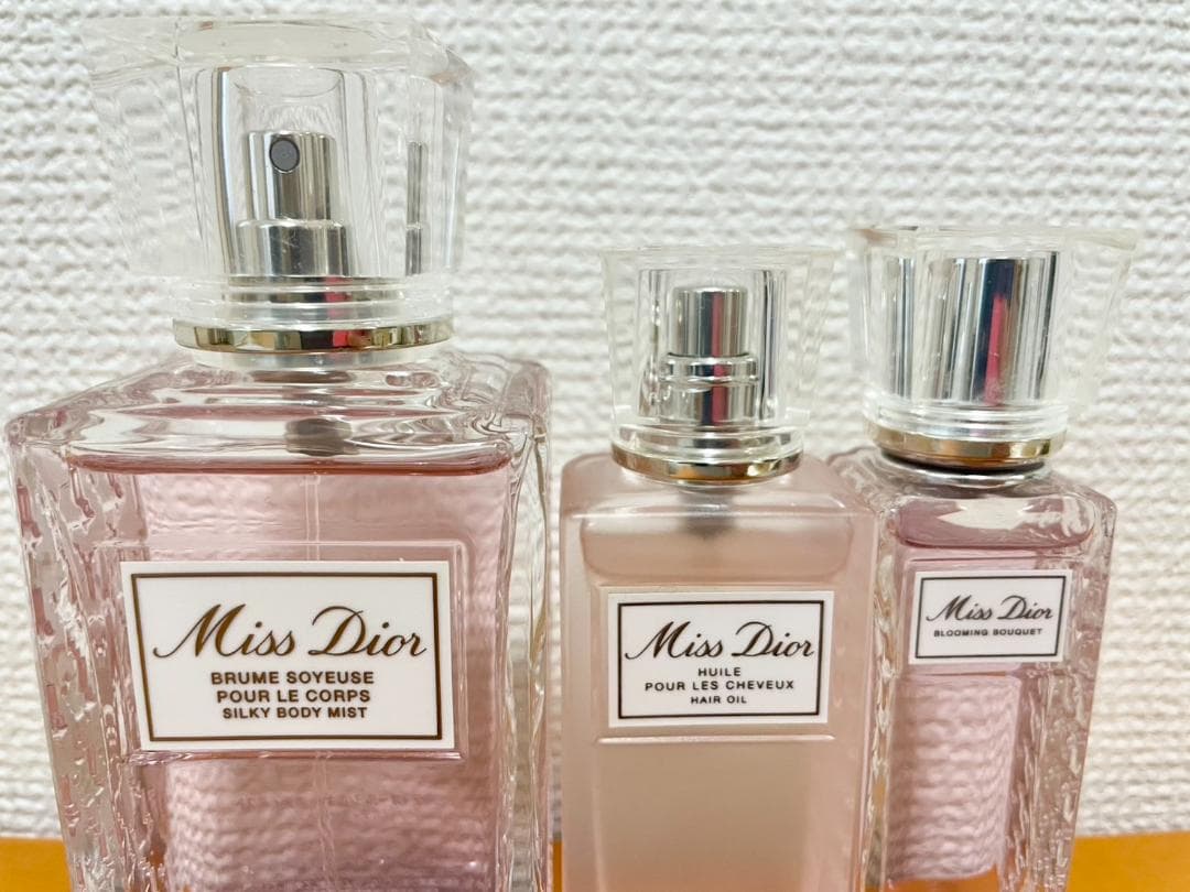Dior　ボディミスト・ヘアオイル・ブルーミングブーケローラーパールセット