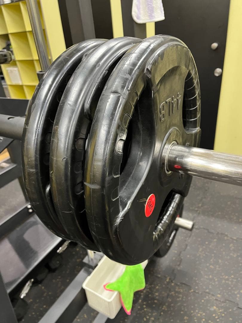 50mmラバープレート20kg15kg10kg 5kg2.5kg 2枚