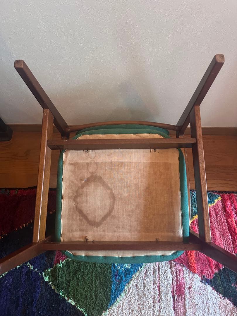 オールドカリモク　チェア　1人掛け アンティーク　ミッドセンチュリー