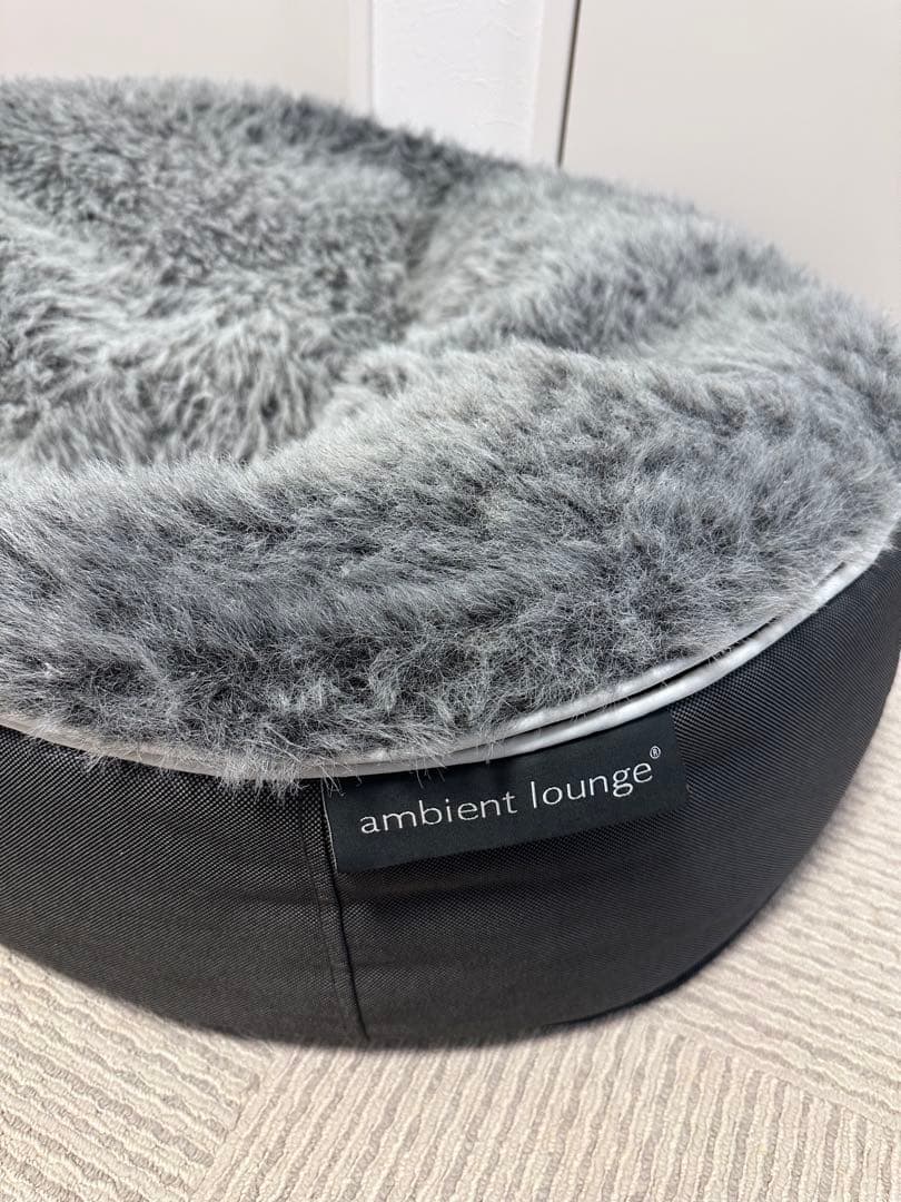 ambient lounge 犬用クッションベッド グレーM