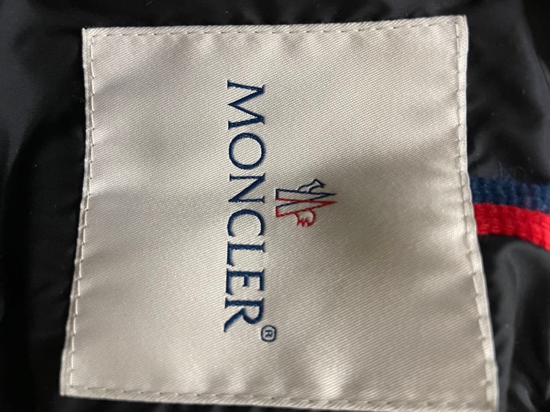 MONCLER グレー ダウンジャケット ロング丈　サイズ00