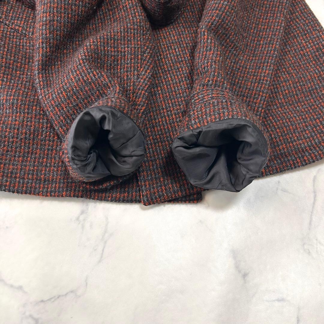 希少✨　美品　トゥモローランド　ベルテッドステンカラーコート　ツイード　ベルト