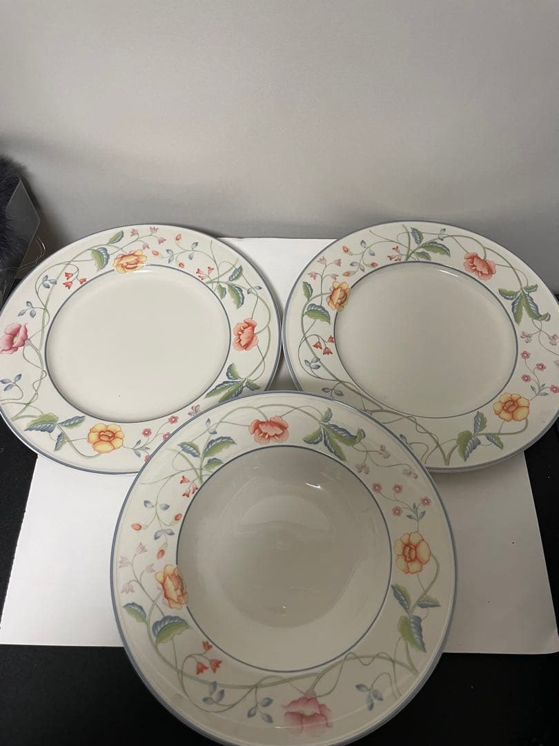 Villeroy & Boch ディナー皿２枚パスタ皿６枚セット20250413