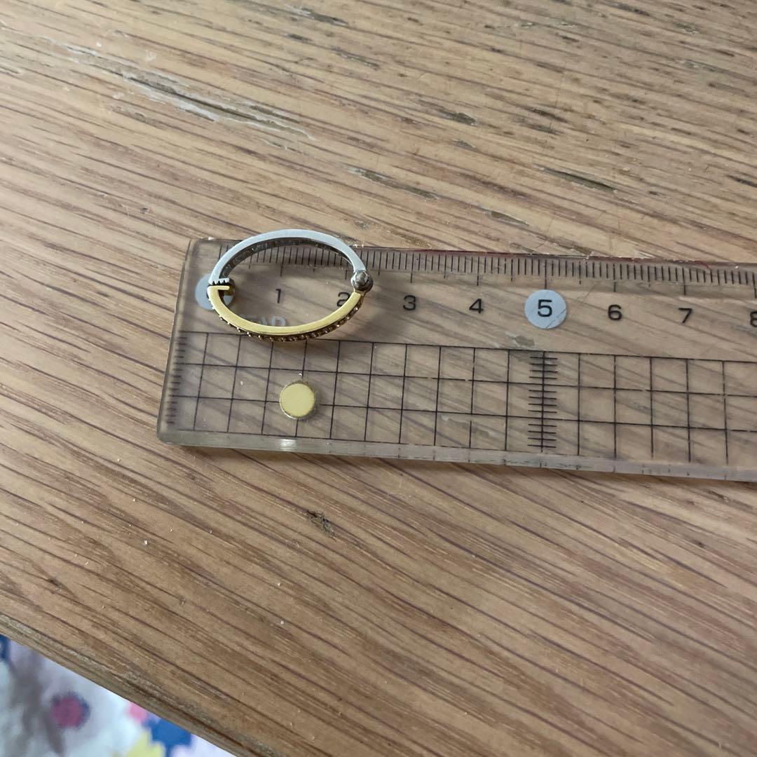 GSTV 18K PT950 ピアリングシングル イヤカーフ