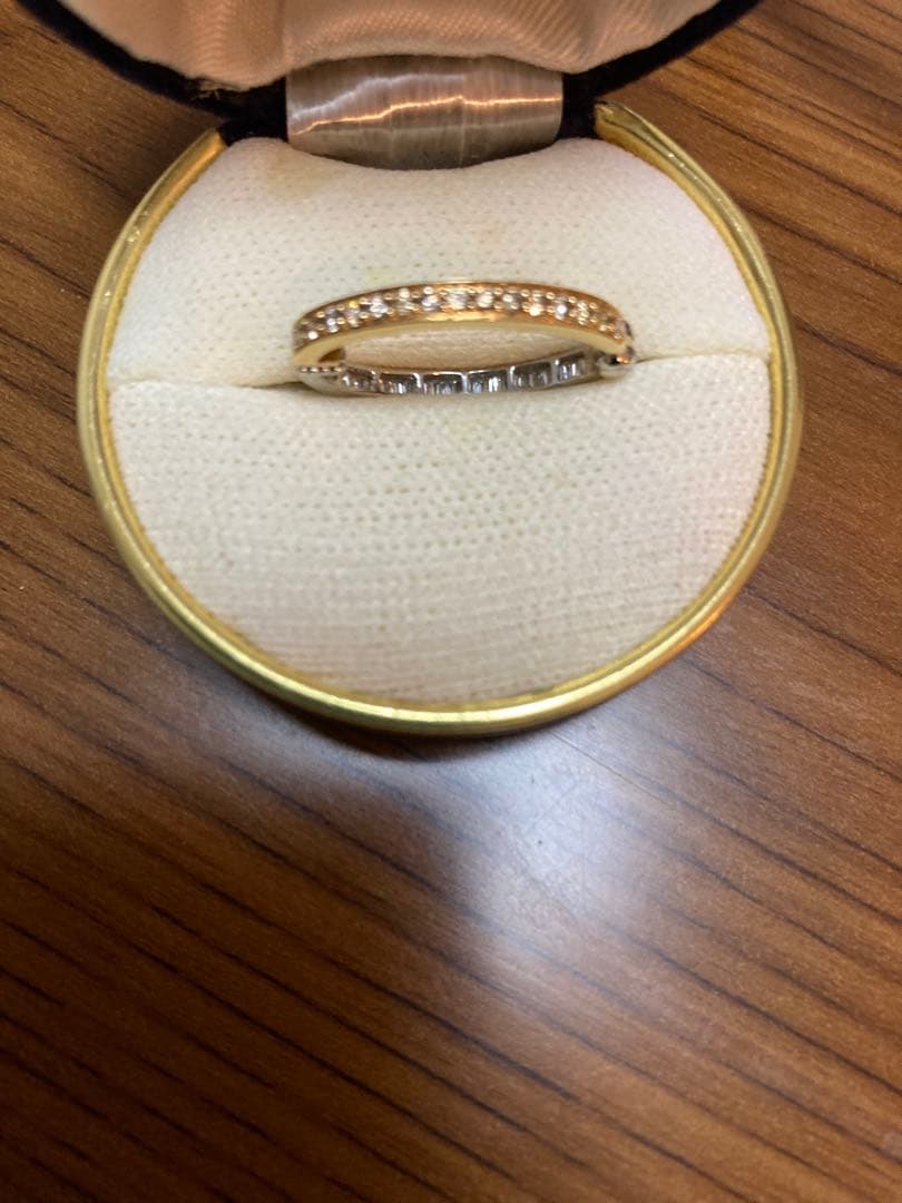 GSTV 18K PT950 ピアリングシングル イヤカーフ