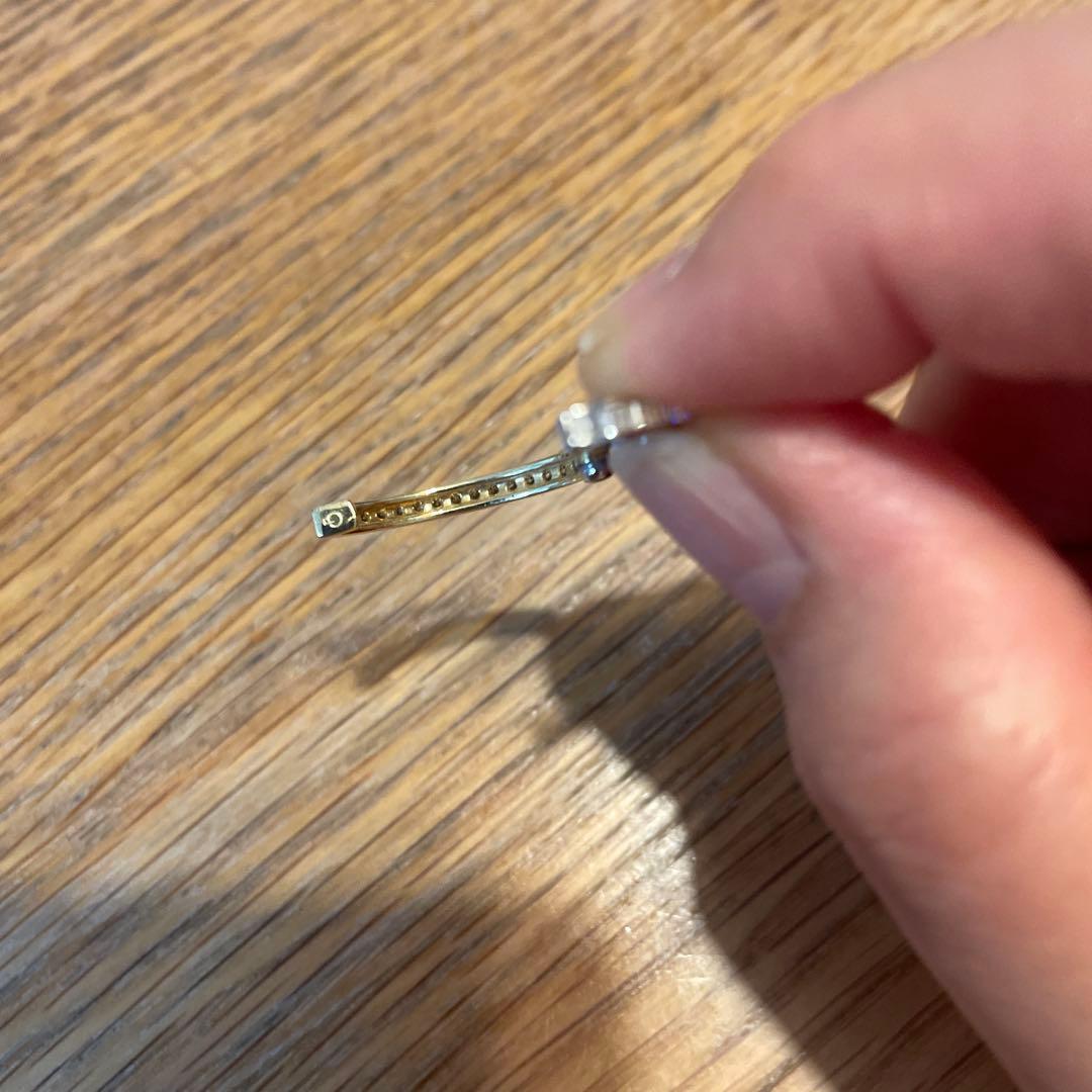 GSTV 18K PT950 ピアリングシングル イヤカーフ